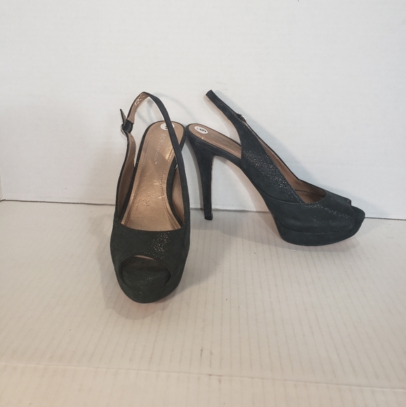 Women's BCBGeneration 5in. Peep Toe Heels - Picture 2 of 6